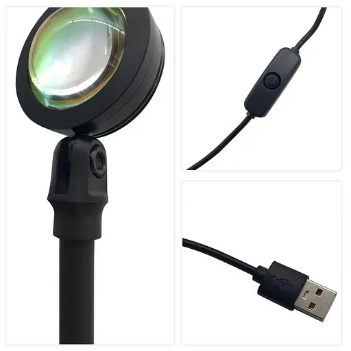 Лампа проекторна Atmosphere Sunset Lamp - фото 3