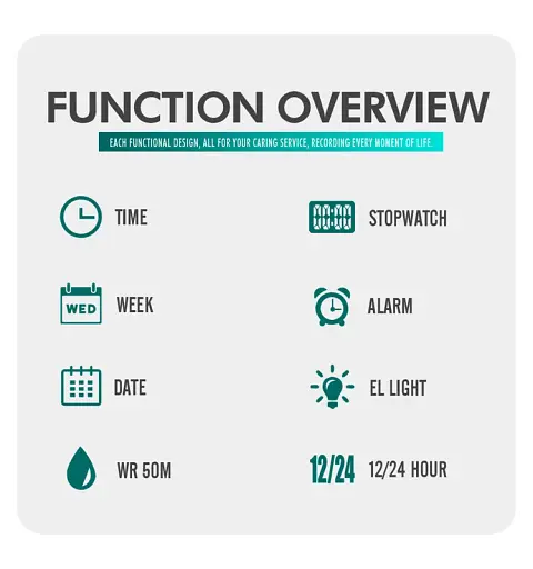 Наручний годинник Skmei 1698 Black White, 1698BKWT (18605) - фото 5