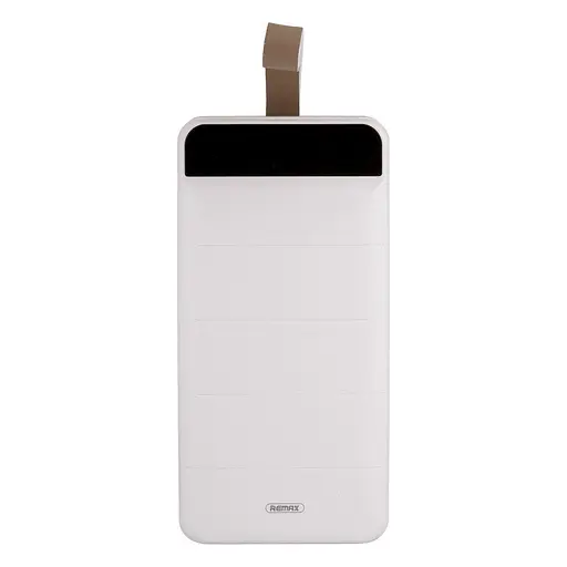 Універсальна мобільна батарея Remax RPP-185 Leader 50000mAh з ліхтарем (Білий) - фото 2