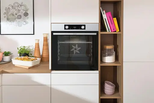 Духова шафа Gorenje електрична 77 л, A+, дисплей, нержавіюча сталь - фото 10