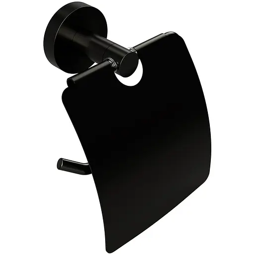 Тримач для туалетного паперу Bemeta Graphit 156112012 Чорний матовий - фото 1