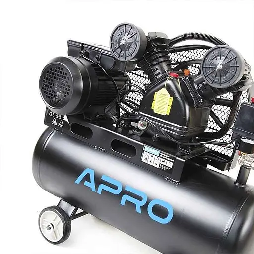 Компресор двоциліндровий пасовий Apro OFBD-50 2,2кВт 402 л/хв 50 л 30412 - фото 9