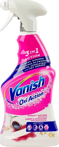 Засіб для видалення плям Vanish Oxi Action для килимів і м'яких меблів 500 мл - фото 6