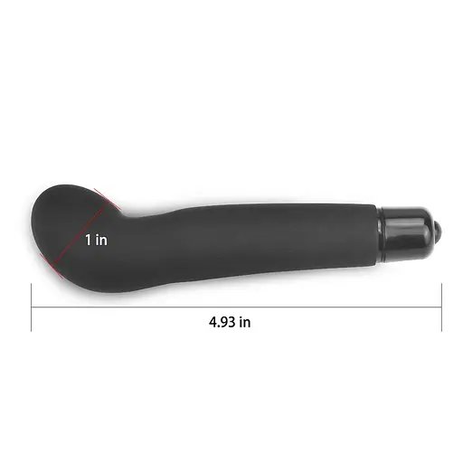 Стимулятор для точки G Lovetoy iWhizz 12.5 см черный - фото 7