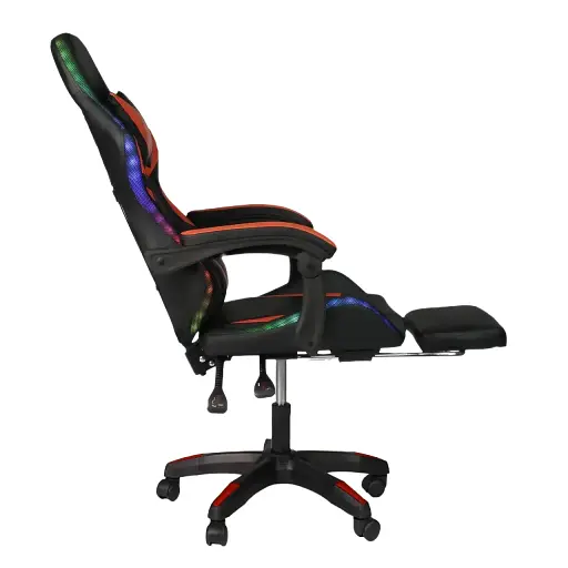 Кресло геймерское Hanert G-Force + RGB с подсветкой Red - фото 3