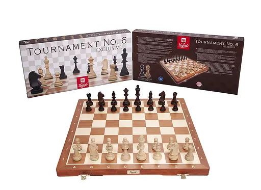 Шахи дерев'яні Wegiel "Турнірні №6" W3436 - фото 2