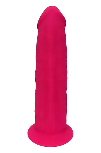Фалоімітатор Real Love Premium Silicone Dildo 7.5" 19 см рожевий - фото 3