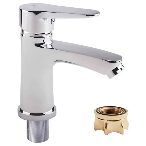 Смеситель для раковины Lidz (CRM)-14 34 001 00 Хром - фото 1