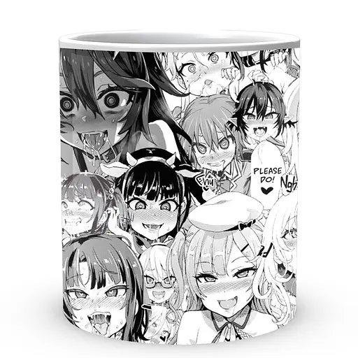 Кухоль GeekLand Ahegao Ахегао anime A 02.33 330 мл білий - фото 2