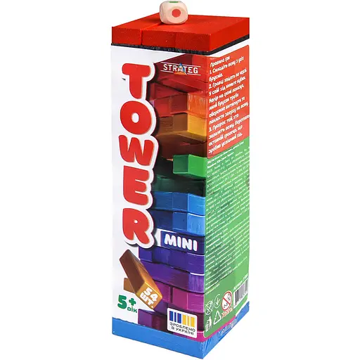 Настільна гра Strateg Tower Mini (31064) - фото 1