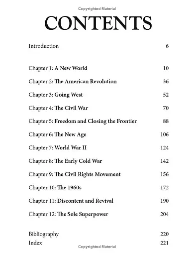 The History of America. Revolution, Race and War