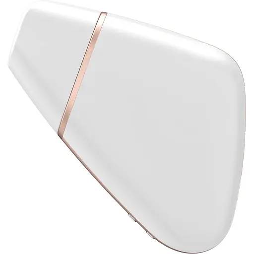 Вакуумний кліторальний стимулятор Satisfyer Love Triangle White - фото 3