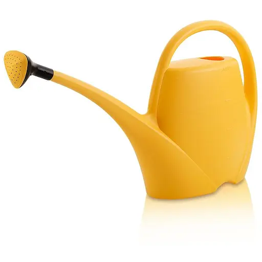 Лейка Plastkon Spring 4.5 л оранжевая (116565) - фото 2