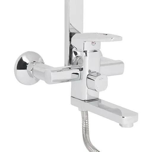 Душевая система універсальна Lidz Sofi 1030 на три споживача (з виливом) (k35) LDSOF1030CRM44975 Chrome, Хром - фото 3