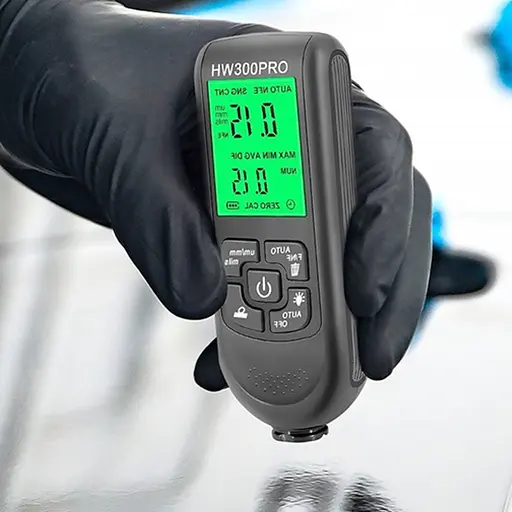 Товщиномір фарби для авто в діапазоні 0-2000 мкм Nectronix HW300pro, чорний (101136) - фото 6