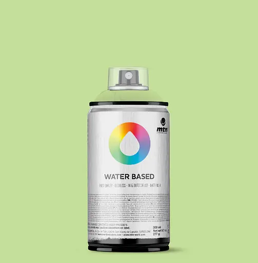 Аэрозольная краска MTN WB-235 300 мл Brillant Yellow Green Light EX019W0235M - фото 2