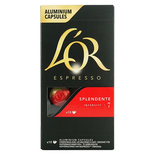 Кава мелена L'OR Espresso Splendente капсули 260 г (5 шт. х 52 г) - фото 4