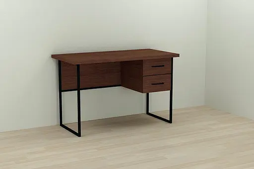 Компьютерный стол Ferrum-decor Таккота 76x140x60 черный ДСП Венге 32мм (FRD-105793)