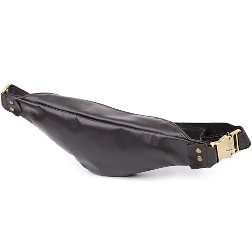 Бананка для чоловіків з гладкої натуральної шкіри SHVIGEL 29х11х4,5 см sum0027448 - фото 12