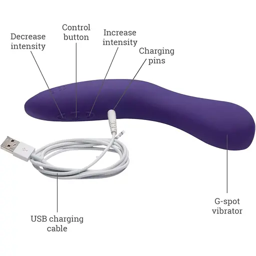 Смарт-вібратор для точки G We-Vibe Rave G-Spot - фото 6