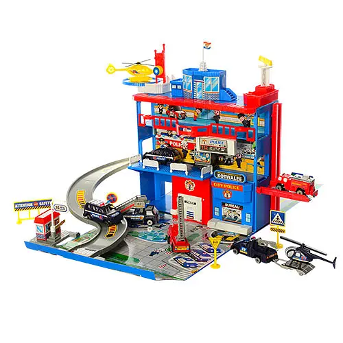 Ігровий набір гараж Поліцейська дільниця 566-14 з вертольотом - фото 3