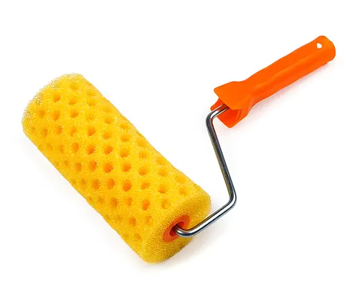 Валик структурный "Горошек" 8х80х180 мм профессиональный Polax с ручкой (21-007)