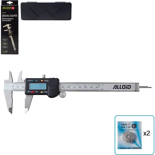 Штангенциркуль Alloid Building Tools 150 мм 0.02мм (PVC-0371) - фото 3