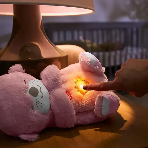 Мʼяка іграшка Fisher-Price Казкові сни рожевого видреняти (JLJ33) - фото 4