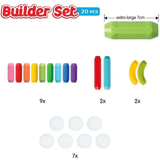 Магнитный конструктор SmartMax Мое первое строительство (SMX 321) - фото 2