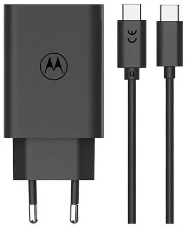МЗП Motorola TurboPower 68W USB-C to USB-C cable (MC-682N) (PG38C06281) black UA - фото 2