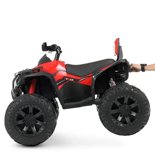 Електромобіль дитячий Bambi Квадроцикл M 4795EBLR-3 з пультом управління Червоний - фото 4