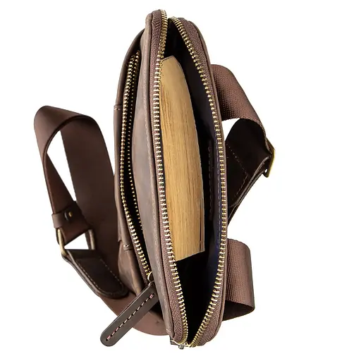 Сумка кожаная мужская SHVIGEL 20,5х26х2 см sum0012646 - фото 4