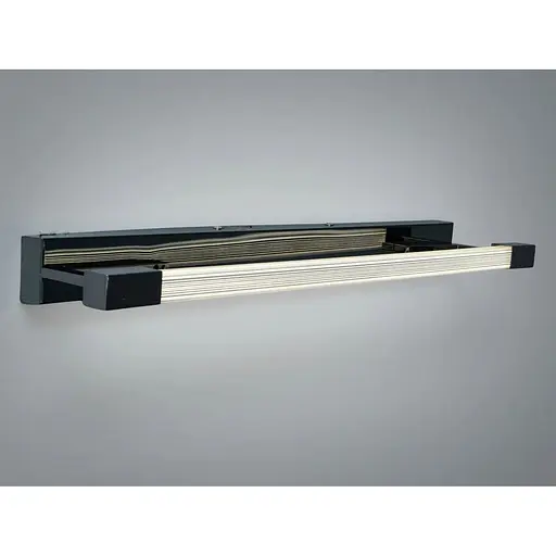 Настінне бра Romin лофт чорний хром LED 9 Вт для дзеркал - фото 1