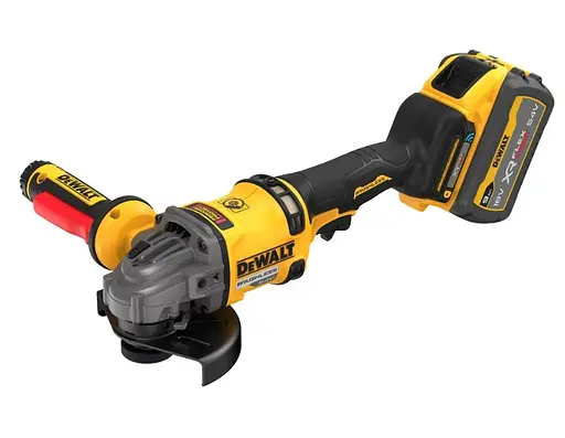 Шлифмашина угловая-болгарка DeWalt аккумуляторная бесщеточная с АКБ и ЗУ DCG418SHDX2 - фото 5