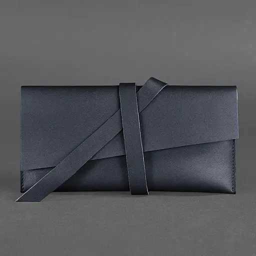 Кожаный тревел-кейс Voyager 1.2 темно-синий - фото 5