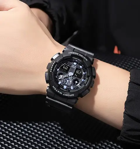 Часы мужские наручные Skmei 1832 (Черные) - фото 4