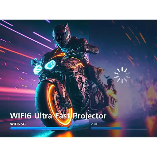 Смарт проектор Magcubic HY320 Mini Android 14, chip H726, 8K24fps, 1GB/8GB Wi-Fi 2.4G/5G Обновленная версия Кинотеатр Black (19031) - фото 5