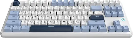 Клавиатура Ajazz AK870 V2 Flying Fish Switch White USB-C (AK870-V2-FF-BWB) - фото 2