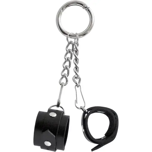 Брелок Feral Feelings Наручники Чорний