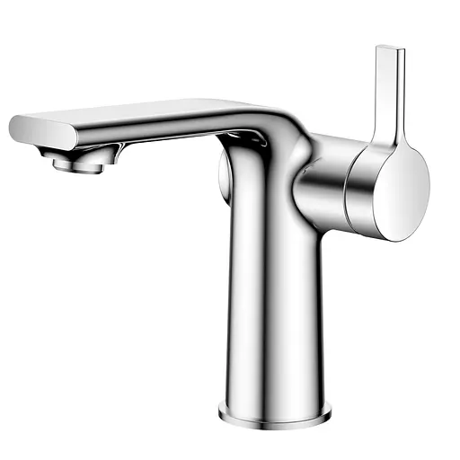 Змішувач для умивальника TOPAZ MODERNO TMD-33201-H78 хромований для ванної кімнати з керамічним картриджем