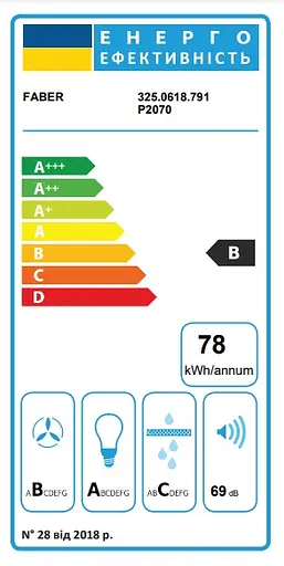 Вытяжка Faber купольная 60 см 1186 м3г Stilo Comfort Bk Matt A60 черный матовый - фото 2