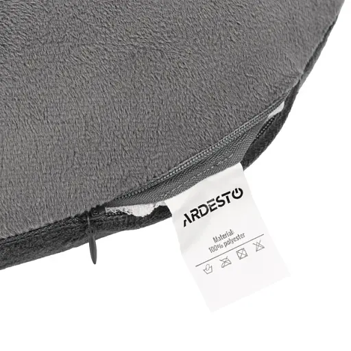 Подушка ортопедична Ardesto Sleepwell Travel 31х28х10 см сіра (ART3128NGP) - фото 3