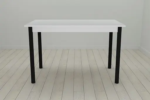 Стіл кухонний Ferrum-decor Беніта 75x120x80 Чорний ДСП Біле 16мм (FRD-106290) - фото 4