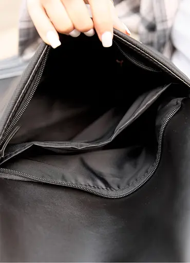 Жіночий рюкзак Sambag Rene Option чорний 37 х 31 х 14 см (27200301) - фото 7