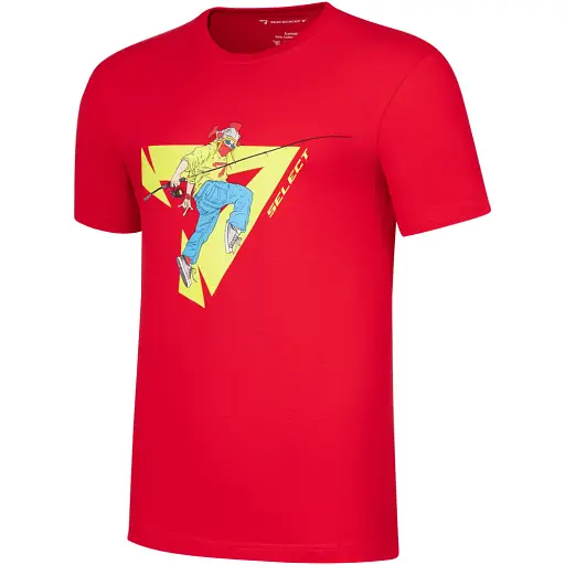 Футболка Select Active XXXL Red - фото 2