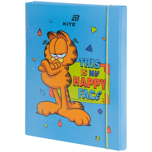 Папка для работы Kite Garfield А4 на резинке (GF25-213)