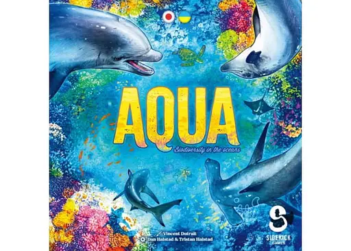 Настільна гра Lords of Boards Аква. Океанське біорізноманіття (AQUA: Biodiversity in the oceans) (укр.) (LOB2331UA) - фото 2