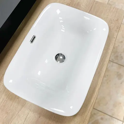 Умивальник VBI Melitto white врізний VBI-018018, Білий - фото 1