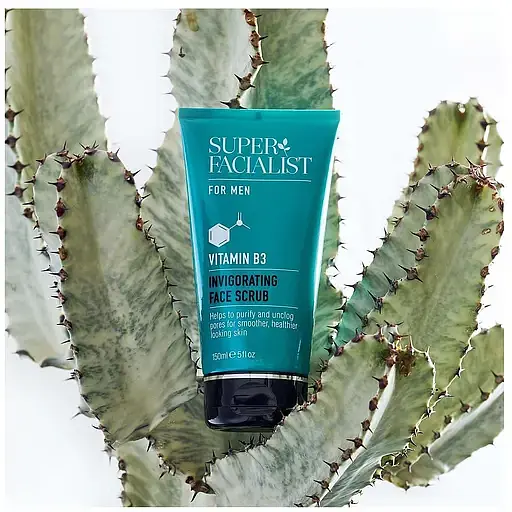 Скраб для лица Super Facialist for Men Vitamin B3 Invigorating 150 мл - фото 3