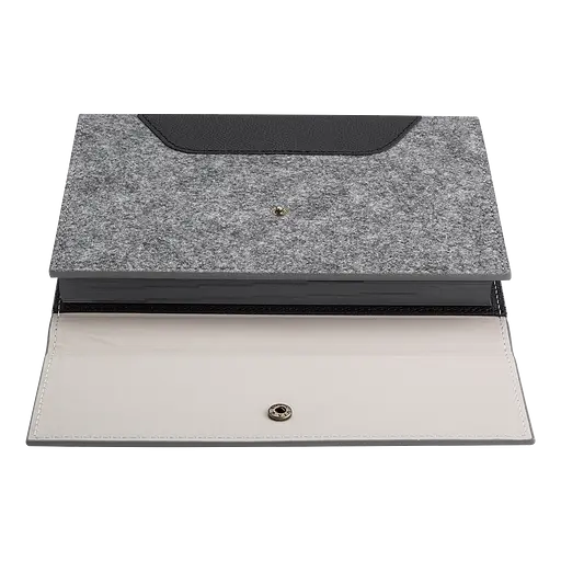 Щоденник датований Buromax Oscar 2026 A5 штучна шкіра чорний (BM.21142-01) - фото 9